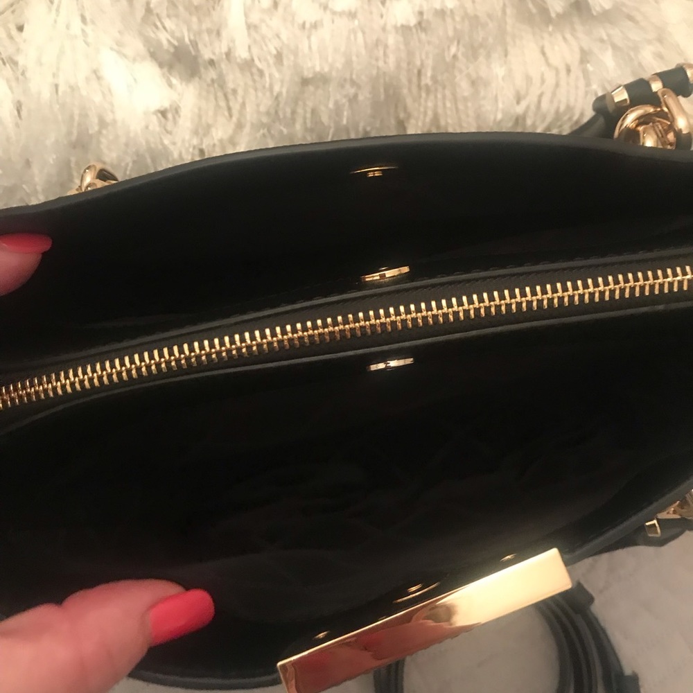 Michael Kors Saffiano Leather Satchel - Picture 6 of 8